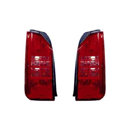 TAIL LIGHT Right without socket White Red 46829508