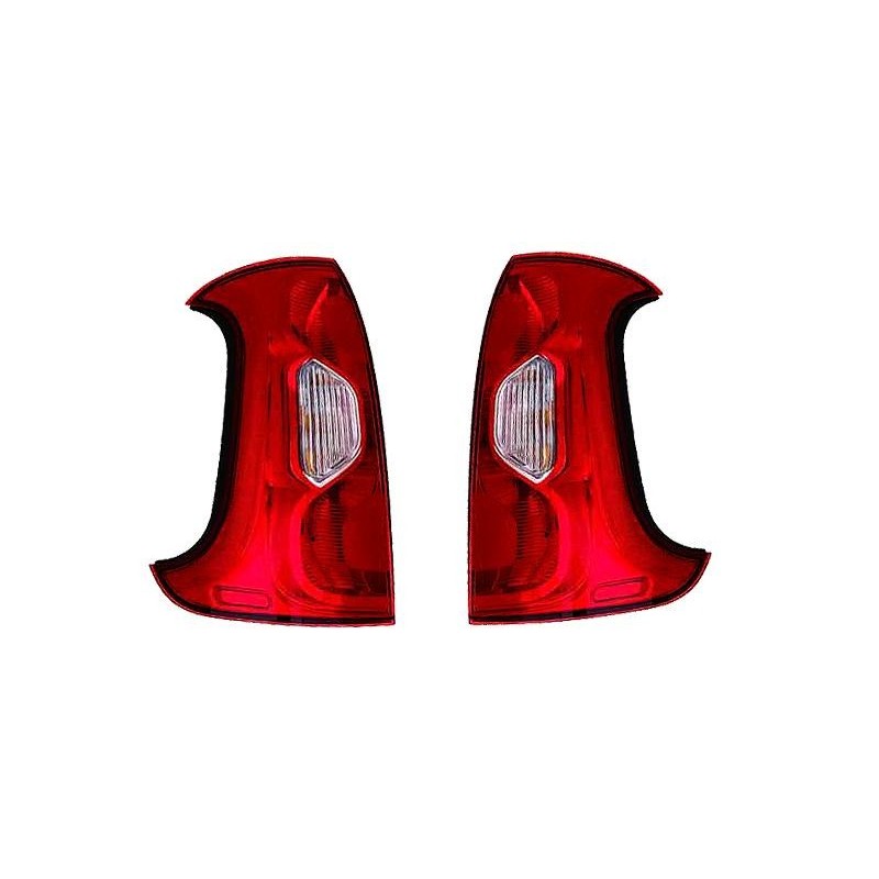 TAIL LIGHT Right without socket White Red 51843642