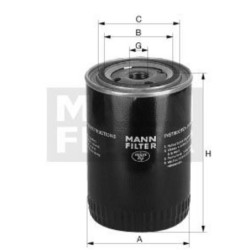 MANN-FILTER WA940/7 Kühlmittelfilter
