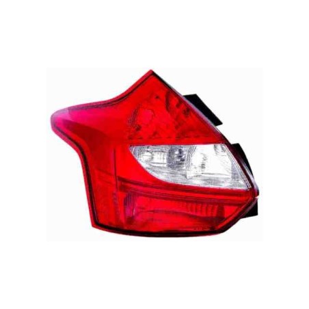 REAR LIGHT Right without socket White Red Led 1719705