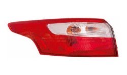 REAR LIGHT Left without socket White Red Exterior 1785514
