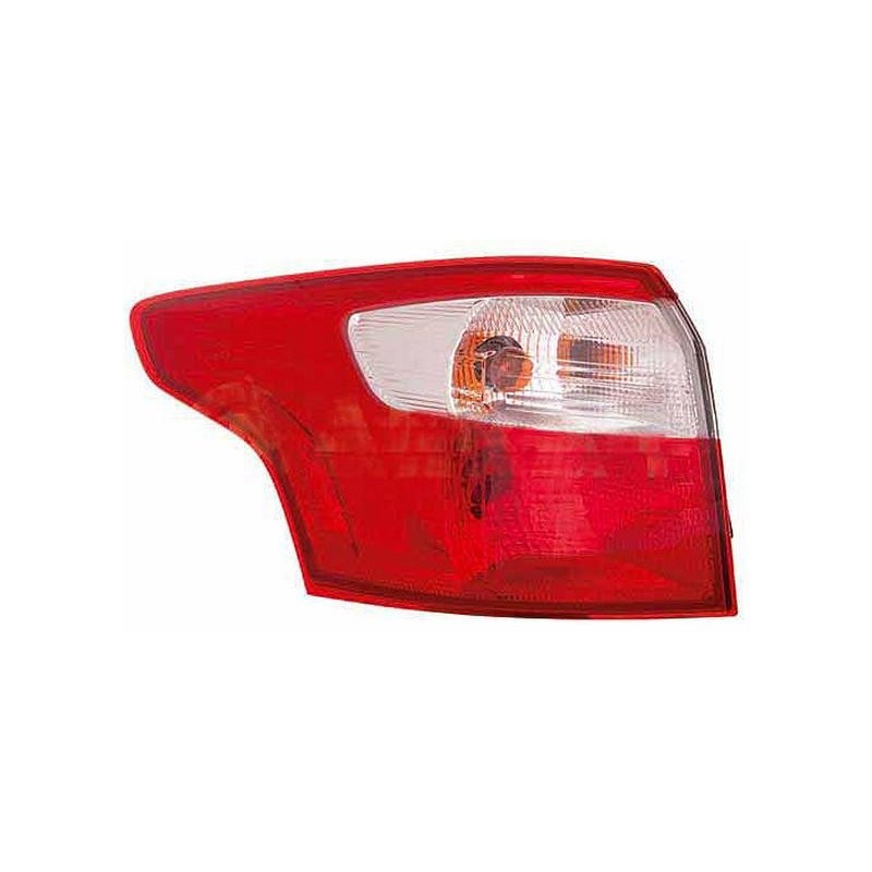 TAIL LIGHT Right without socket White Red Exterior 1785512