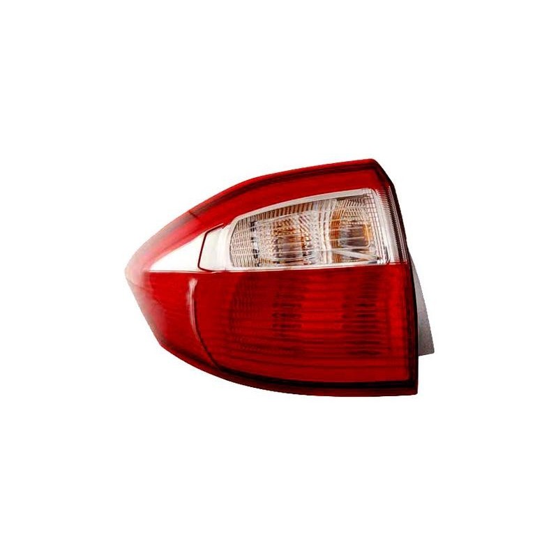 TAIL LIGHT Right without socket White Red Exterior 1767526