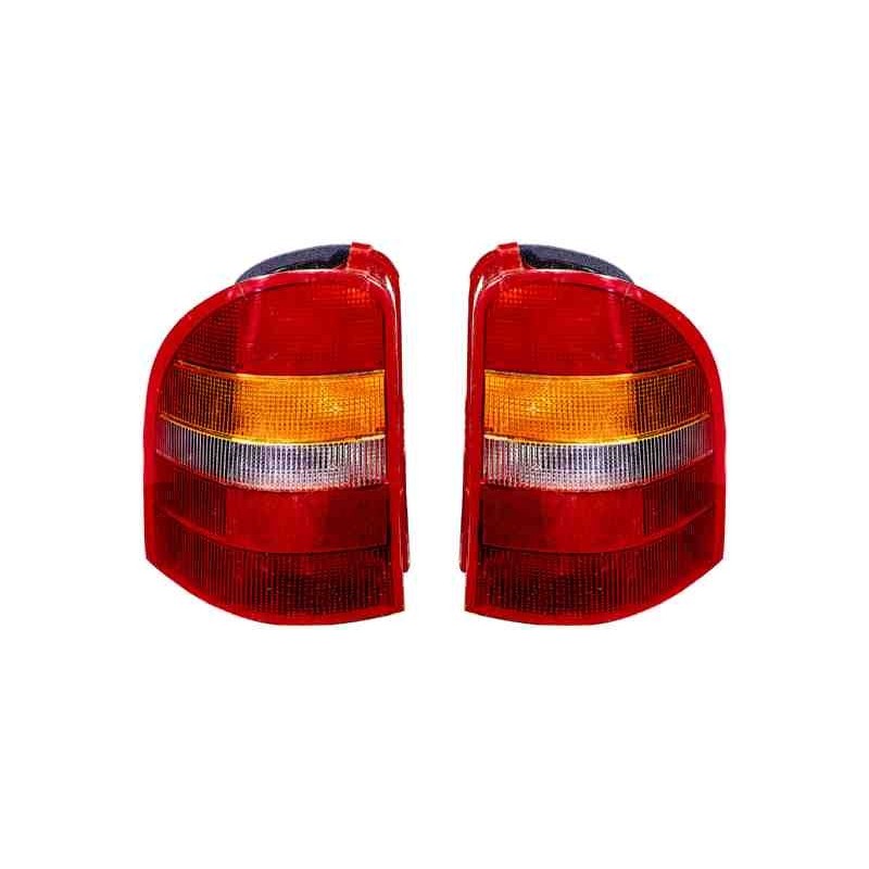 REAR LIGHT Right without bulb holder Red Amber 1119438