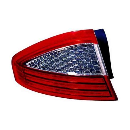 TAIL LIGHT Right without socket White Red Exterior 1717212