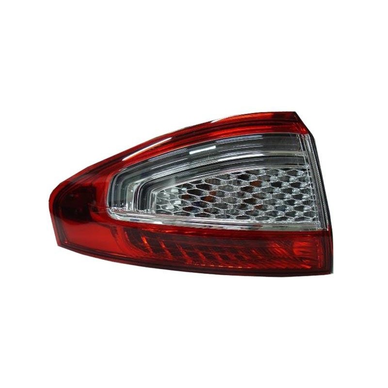 REAR LIGHT Left without socket White Red Led Exterior 1523733