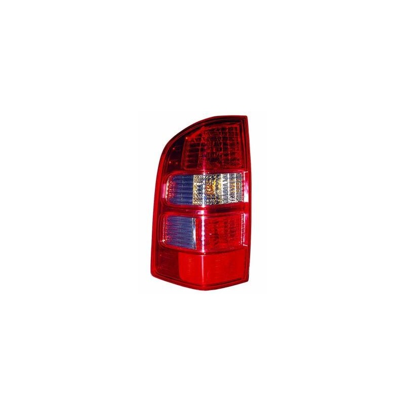 TAIL LIGHT Left with lampholder White Red