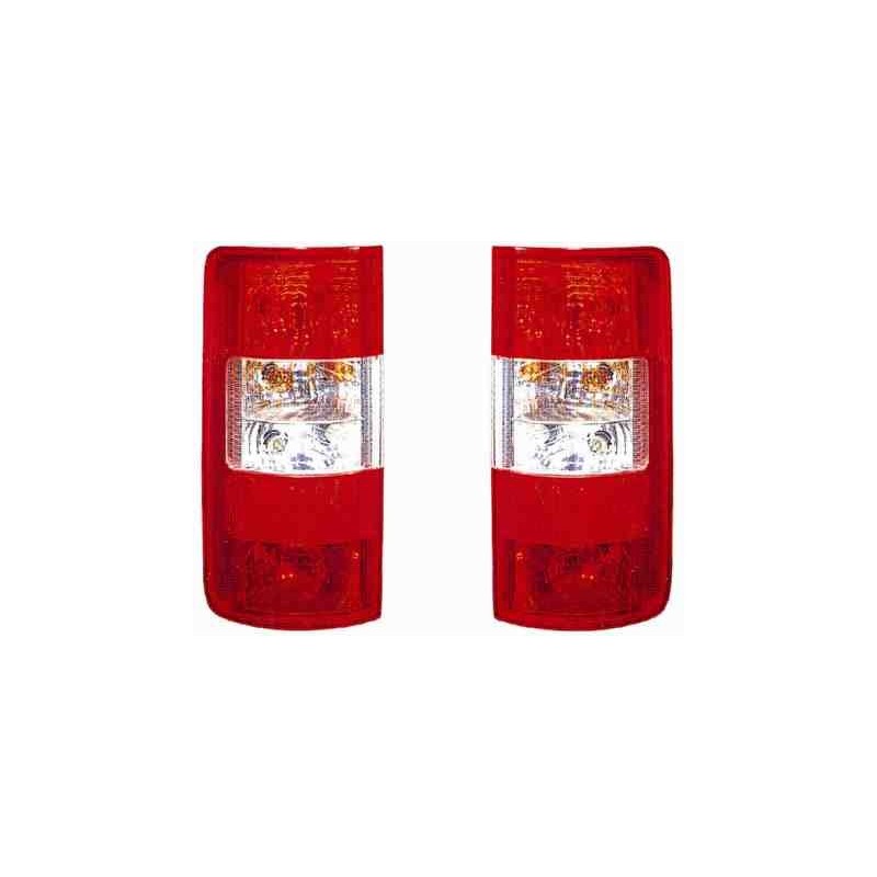 TAIL LIGHT Right without socket White Red 1369221