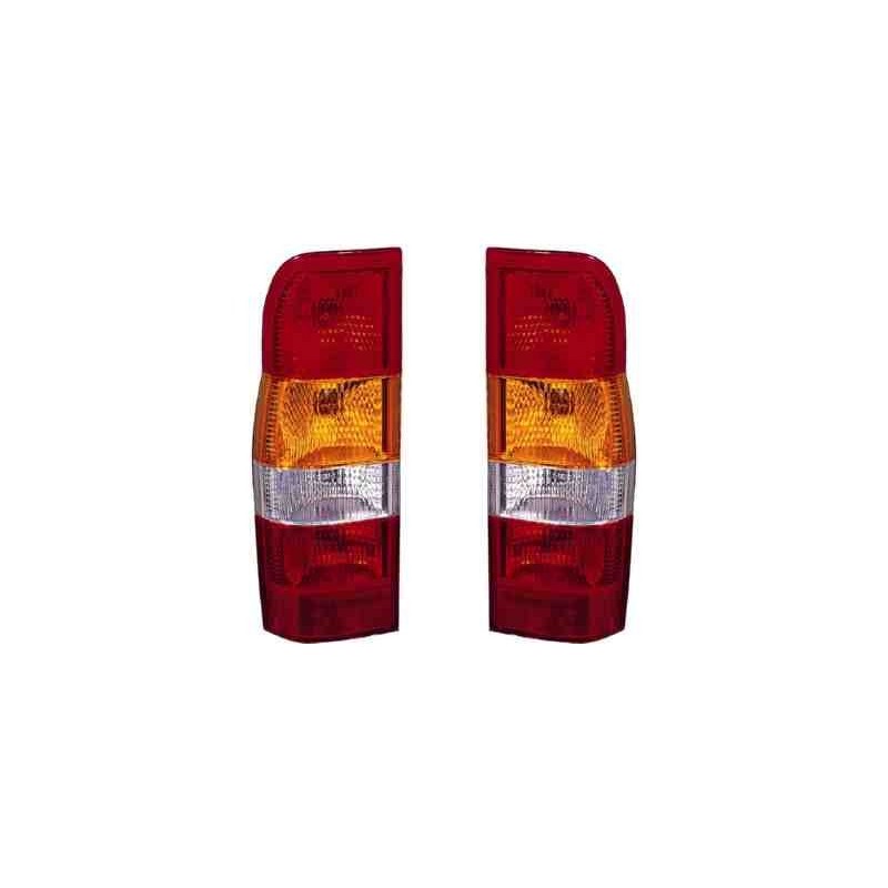 REAR LIGHT Left without lamp holder Amber White Red 1205706