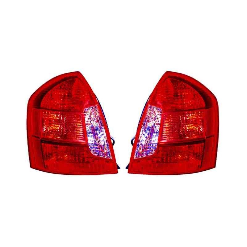 TAIL LIGHT Right without socket White Red 92402-1E221