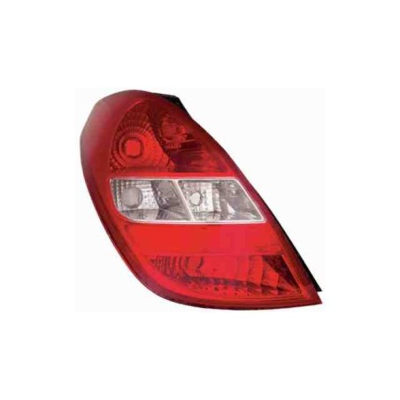 REAR LIGHT Left without lampholder White Red 924011J000