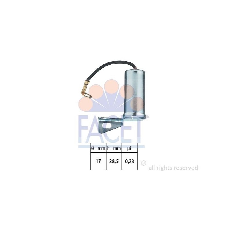 FACET 0.0326 Condensatore- Impianto d'accensione