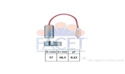 FACET 0.0339 Condenseur- système d'allumage