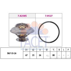 FACET 7.8258 Thermostat-...