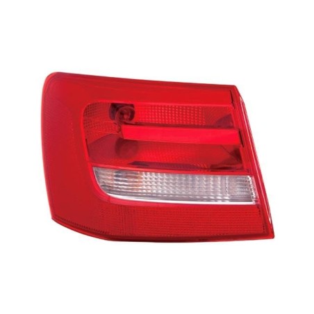 REAR LIGHT Left without socket White Red Exterior 4G9945095