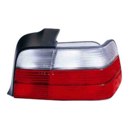 REAR LIGHT Left without lampholder White Red 63219403099