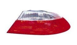 REAR LIGHT Left without socket White Red Exterior 63218383825
