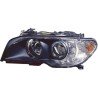 HEADLIGHT Left Electric White with Motor