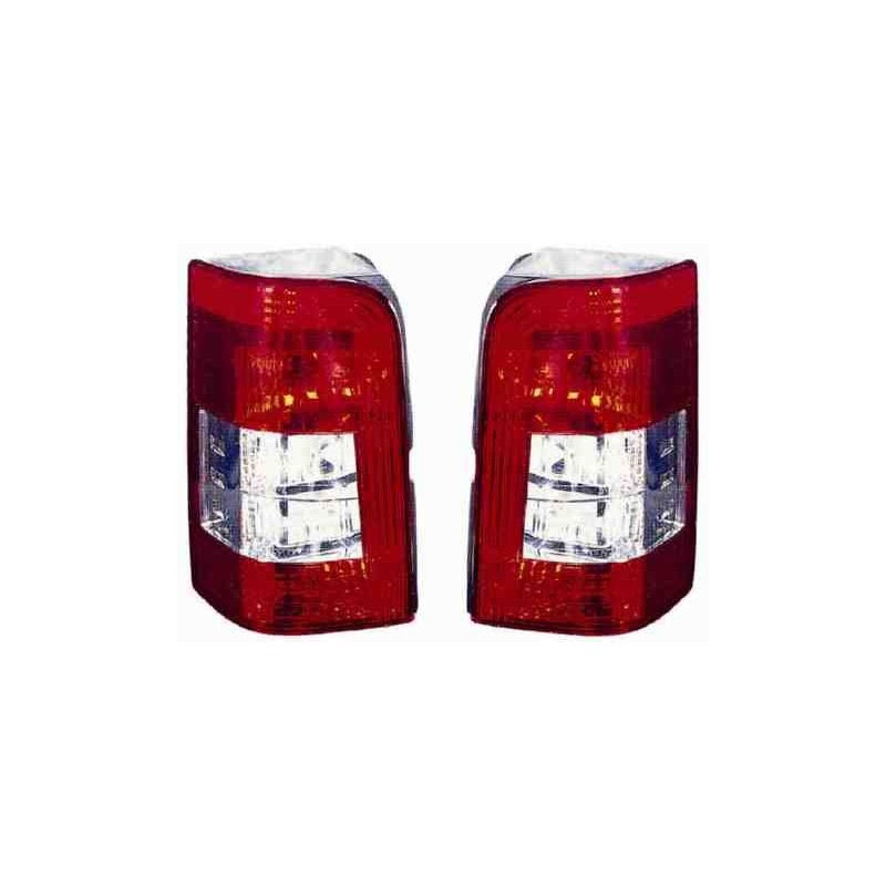REAR LIGHT Left without lampholder White Red 6350EE