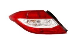 TAIL LIGHT Right without socket White Red Exterior 6351KS