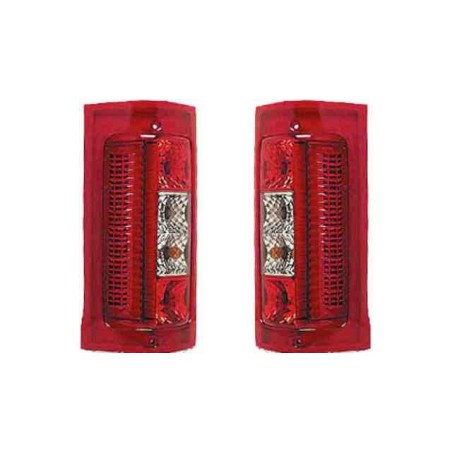 REAR LIGHT Left without lampholder White Red 6350AR