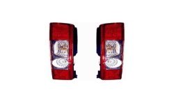REAR LIGHT Left without lampholder White Red 1606664080