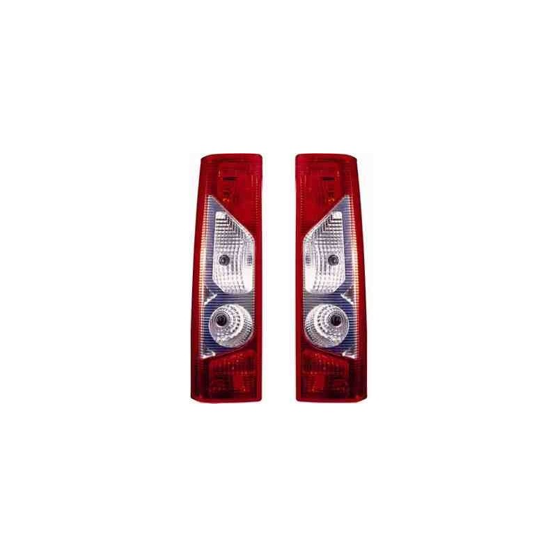 TAIL LIGHT Right without socket White Red 6351AH