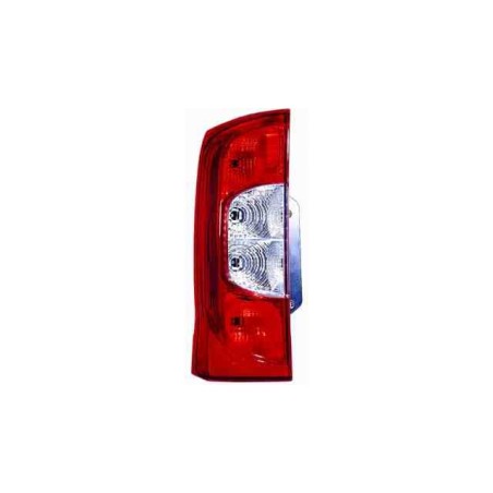 TAIL LIGHT Right without socket White Red 6350ET