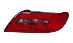 REAR LIGHT Left without lamp holder Fumé Red 6350P0