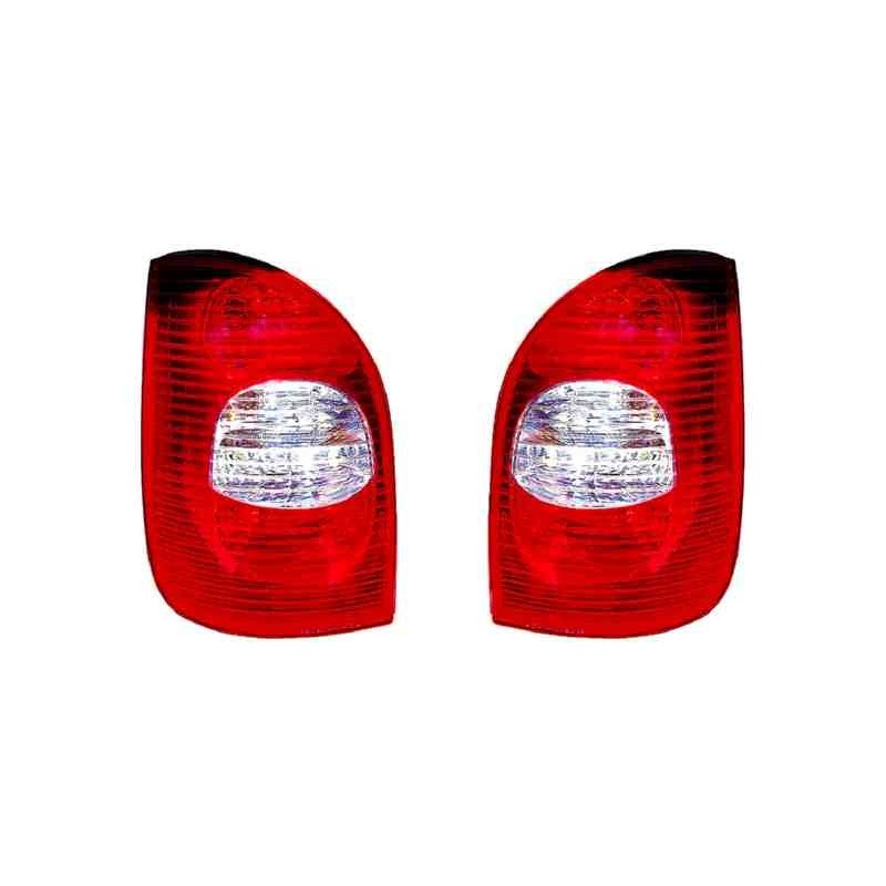 TAIL LIGHT Right without socket White Red 6351FV
