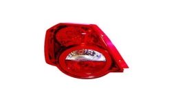 TAIL LIGHT Right without socket White Red 95952067