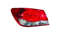 REAR LIGHT Left without socket White Red Exterior 95965223