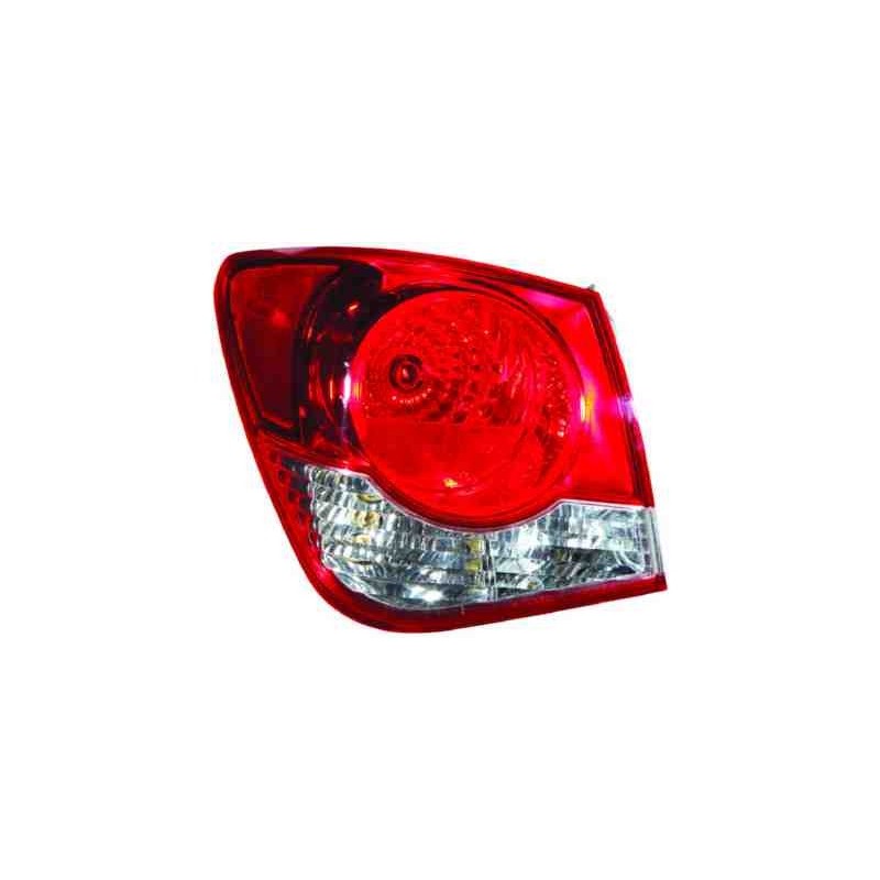 TAIL LIGHT Right without socket White Red Exterior 95965224
