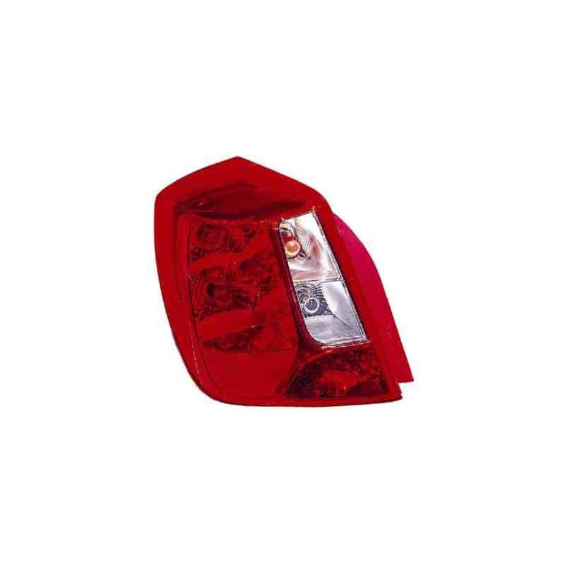 TAIL LIGHT Right without socket White Red 96551224
