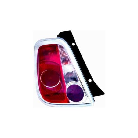 REAR LIGHT Left without lampholder White Red 51787494