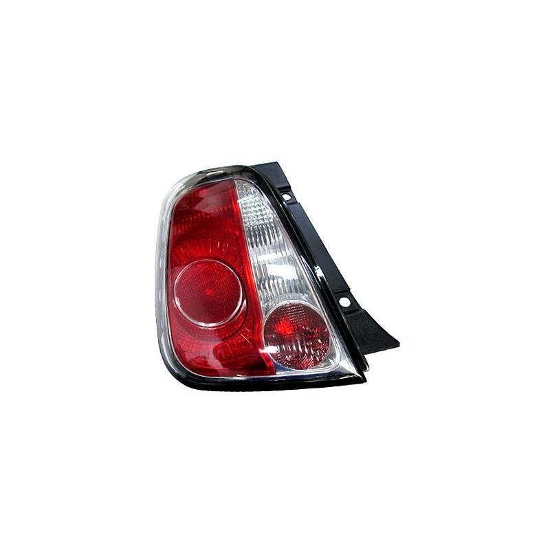 TAIL LIGHT Right without socket White Red 51787493